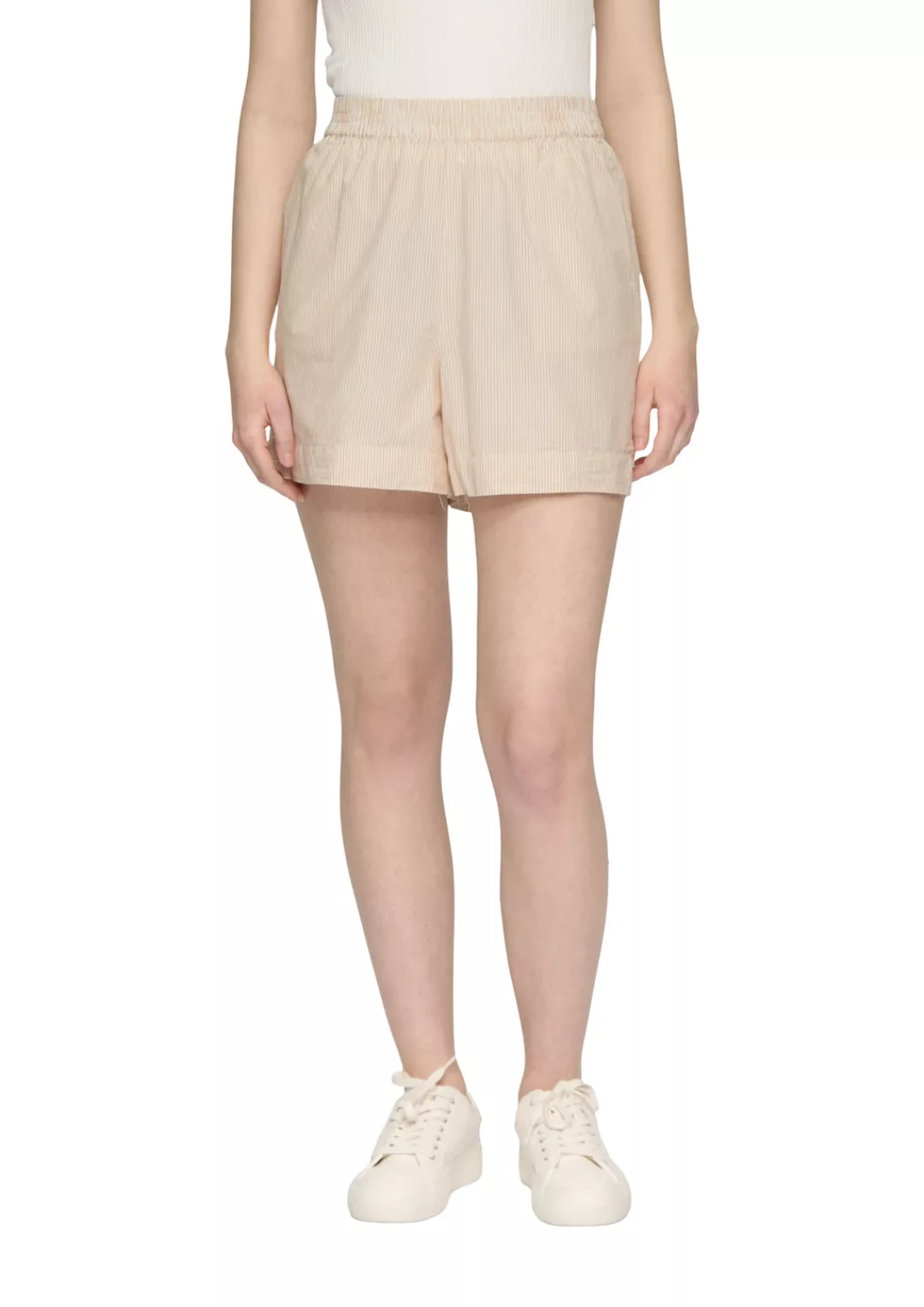 QS Shorts, mit feinem Streifenmuster günstig online kaufen