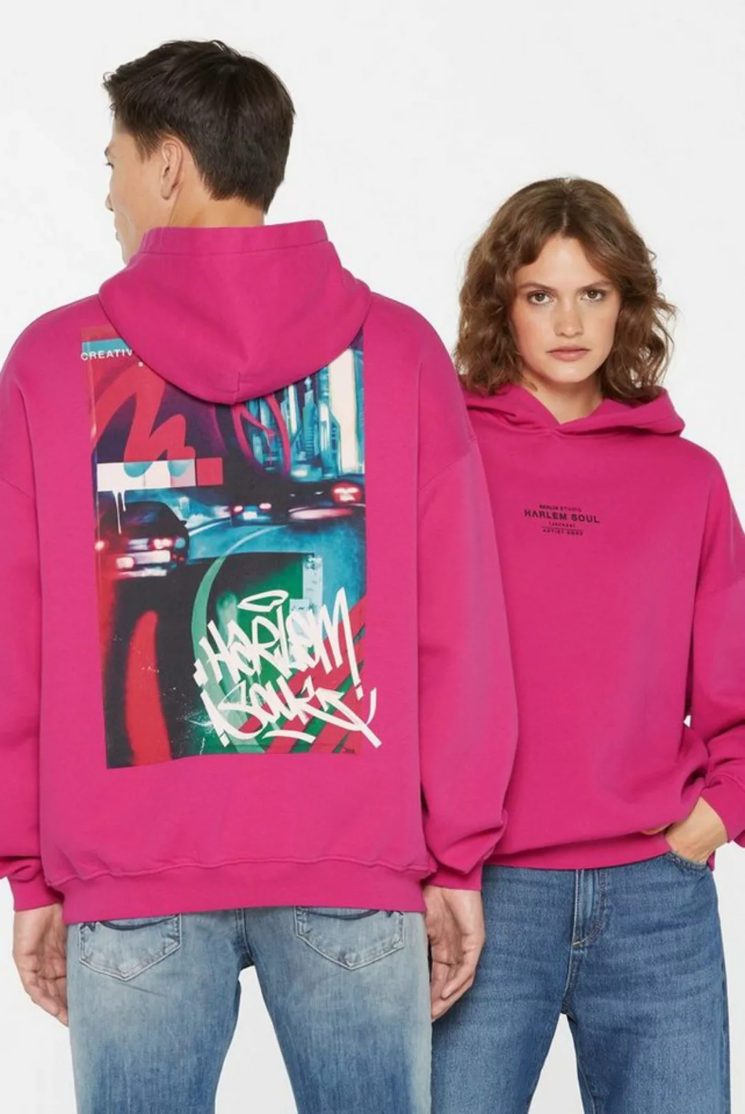 Harlem Soul Kapuzensweatshirt, mit Bio-Baumwolle günstig online kaufen