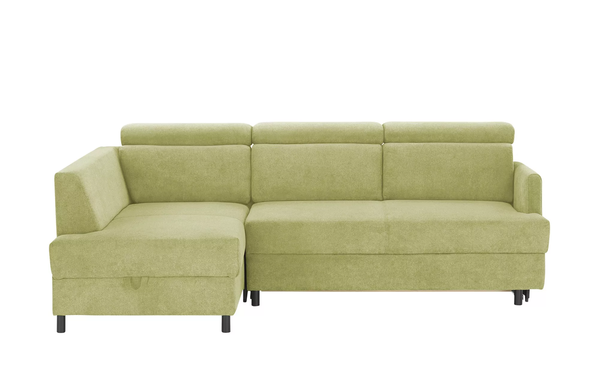 Ecksofa  Fiore ¦ grün ¦ Maße (cm): B: 228 H: 81 T: 158 Polstermöbel > Sofas günstig online kaufen