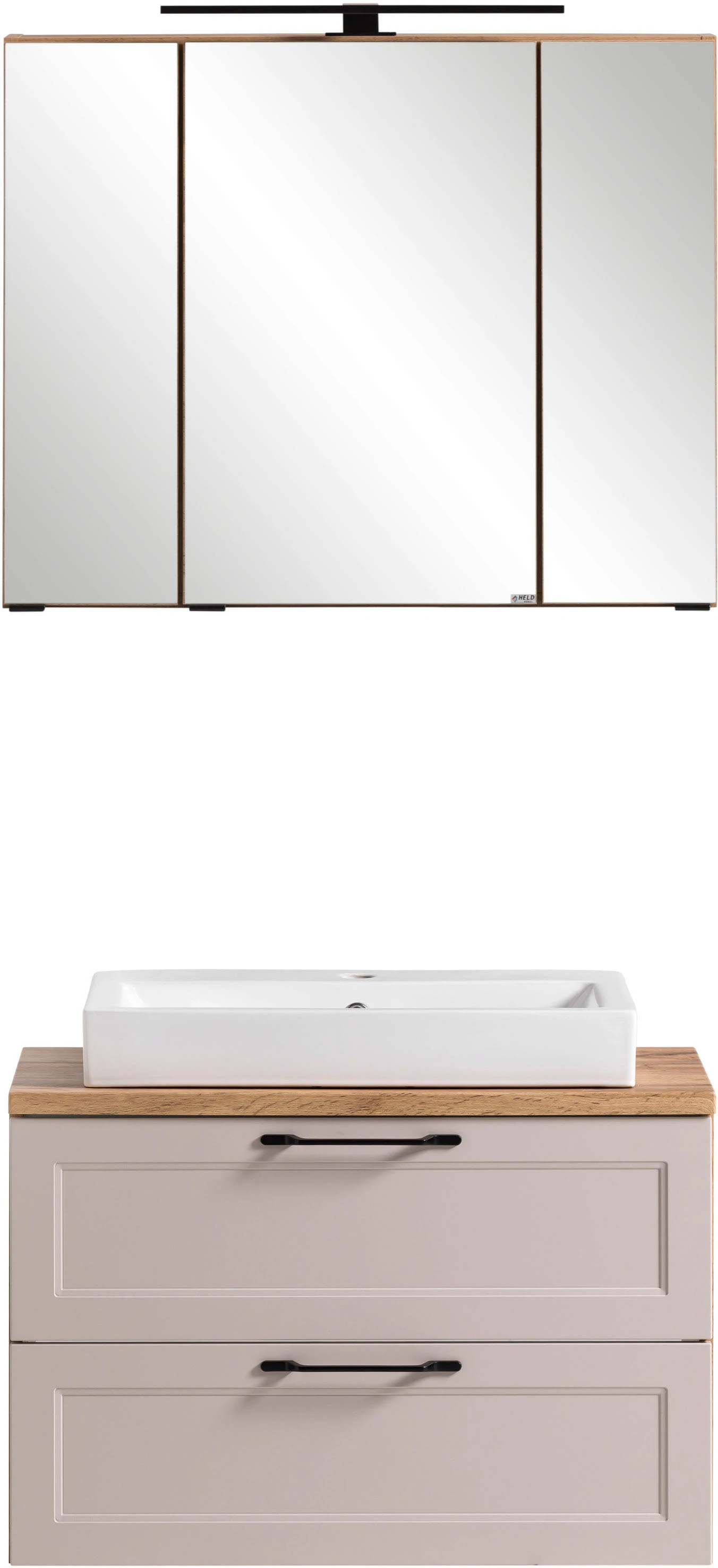 welltime Badmöbel-Set »Lana«, (Komplett-Set, 2 St.), Badezimmer-Set, 2-teil günstig online kaufen