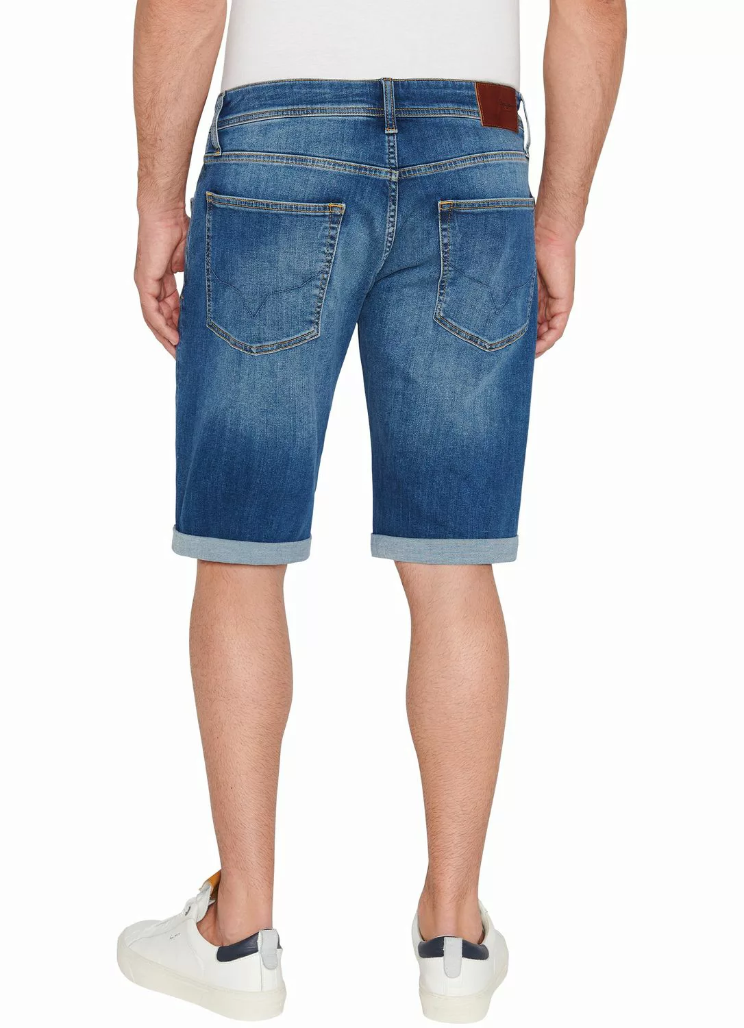 Pepe Jeans Shorts mit umgeschlagenem Saum günstig online kaufen