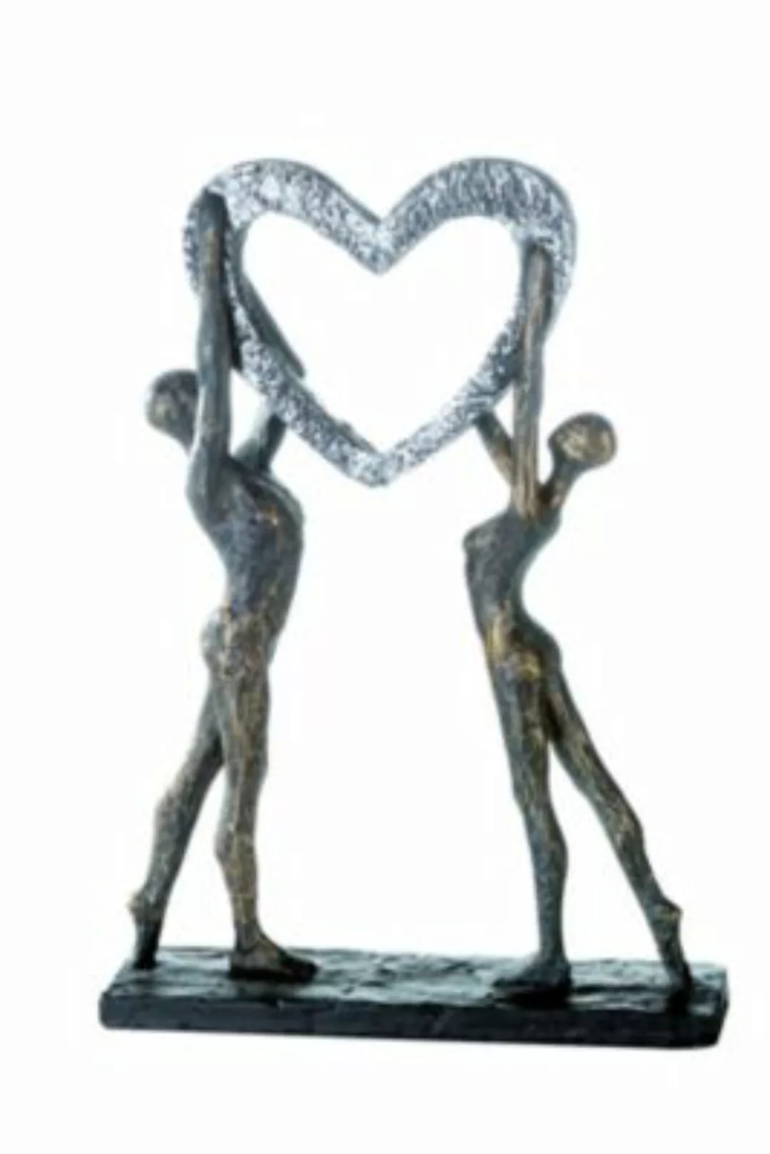 Casablanca by GILDE Skulptur Victory bronze/silber günstig online kaufen