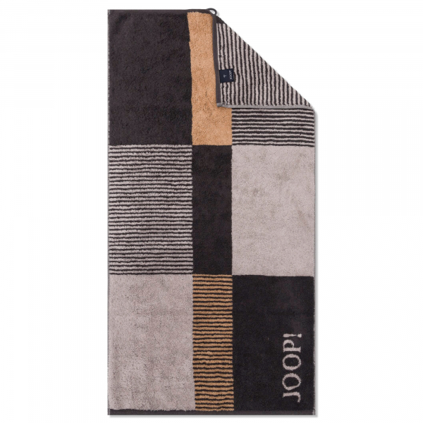 JOOP! Handtücher Divided Squares 1705 - Farbe: Stein - 73 - Handtuch 50x100 günstig online kaufen