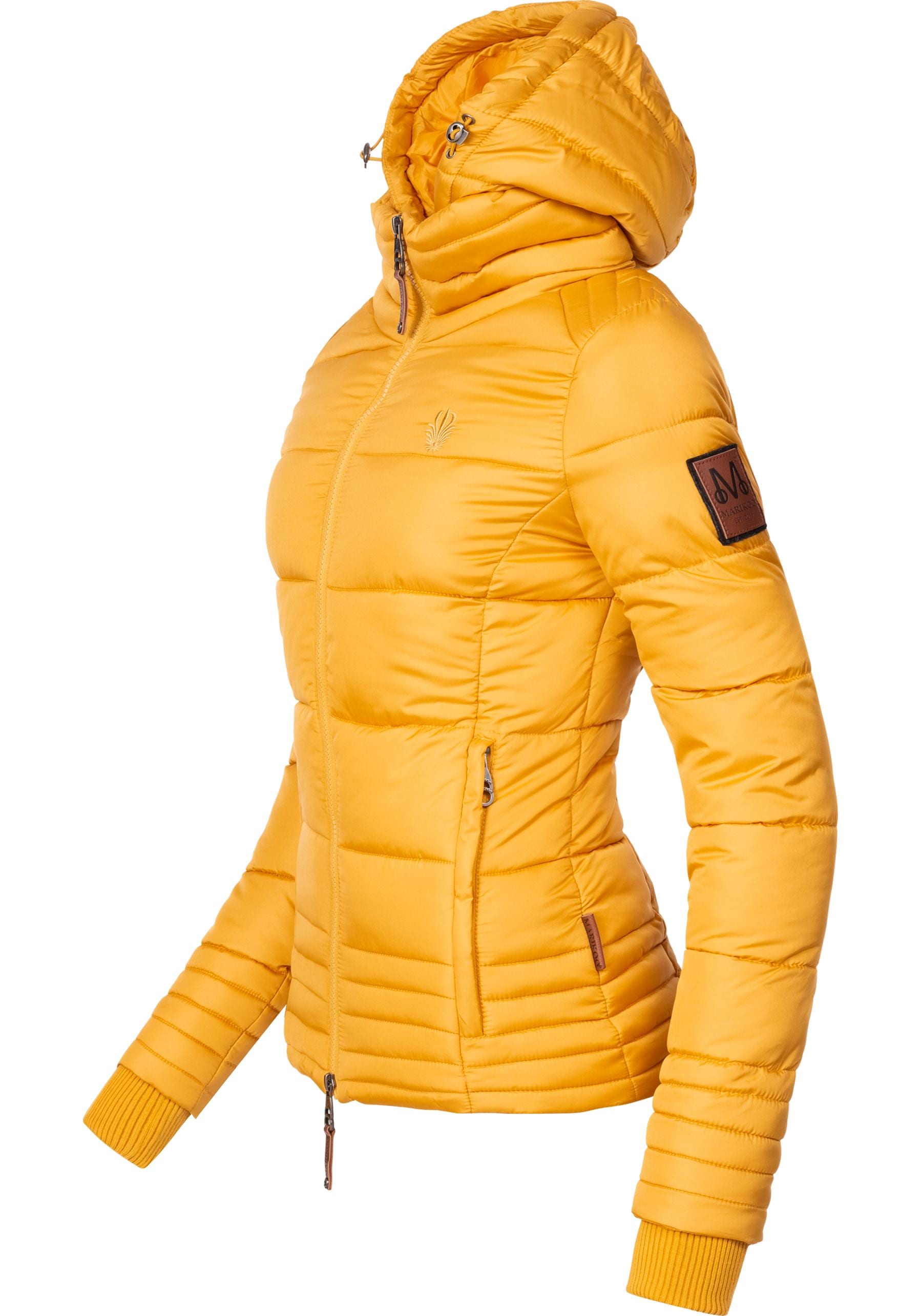 Marikoo Winterjacke "Sole", mit Kapuze, modisch taillierte Damen Steppjacke günstig online kaufen