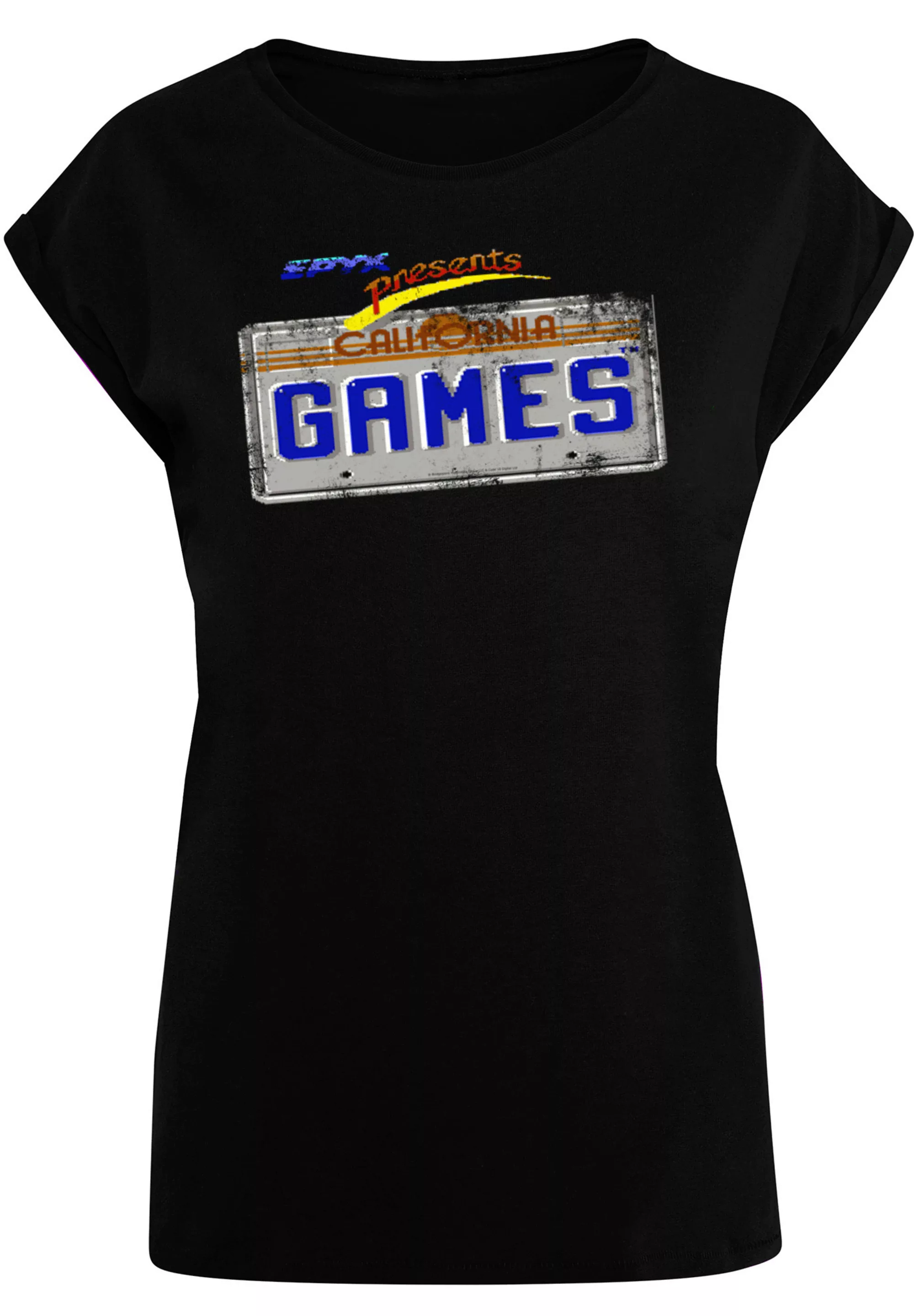 F4NT4STIC T-Shirt "Retro Gaming California Games Plate", Print günstig online kaufen