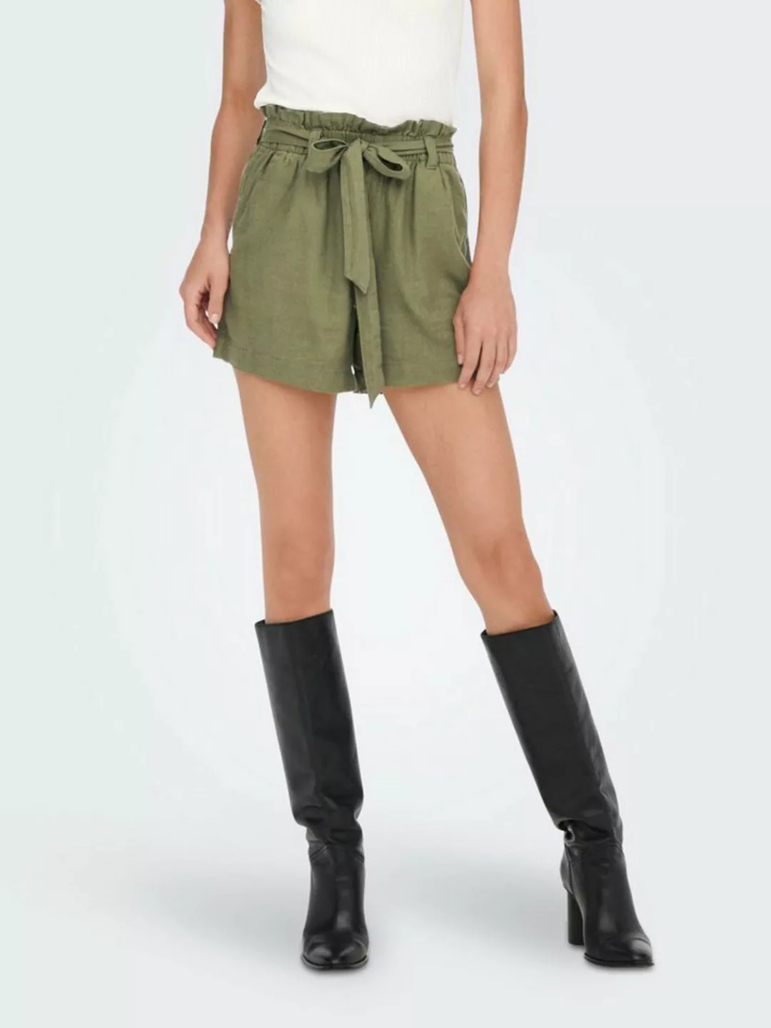 JDY Shorts JDYSAY MW LINEN SHORTS WVN NOOS günstig online kaufen