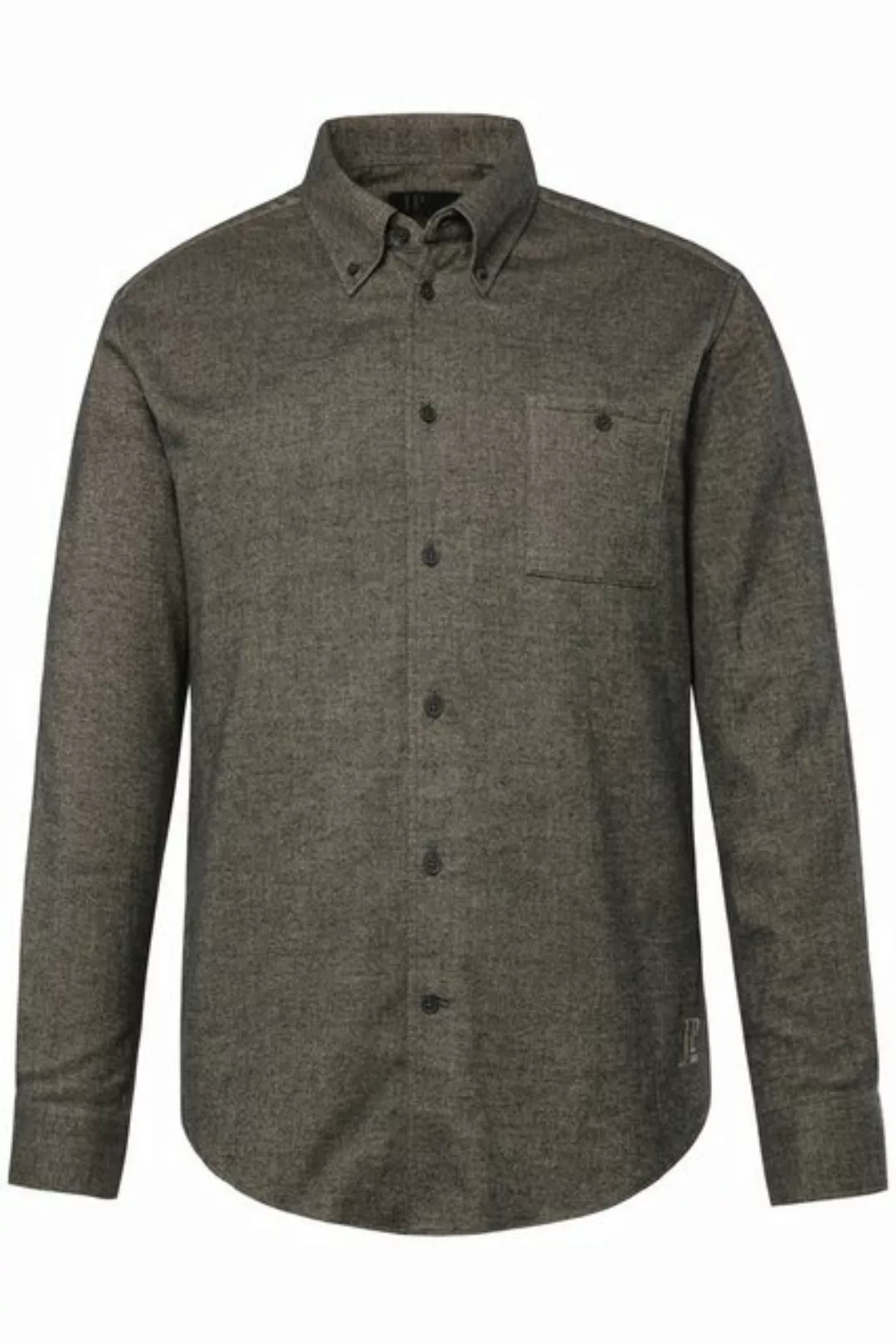 JP1880 Businesshemd JP 1880 Hemd Langarm Herringbone Buttondown-Kragen günstig online kaufen