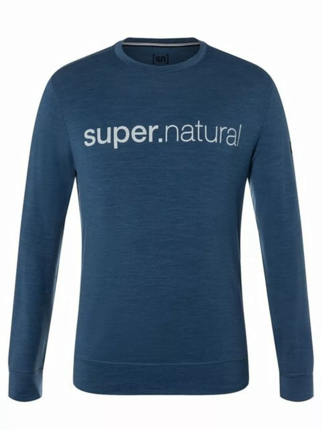 SUPER.NATURAL Sweatshirt Merino Sweatshirt M SIGNATURE CREW pflegeleichter günstig online kaufen