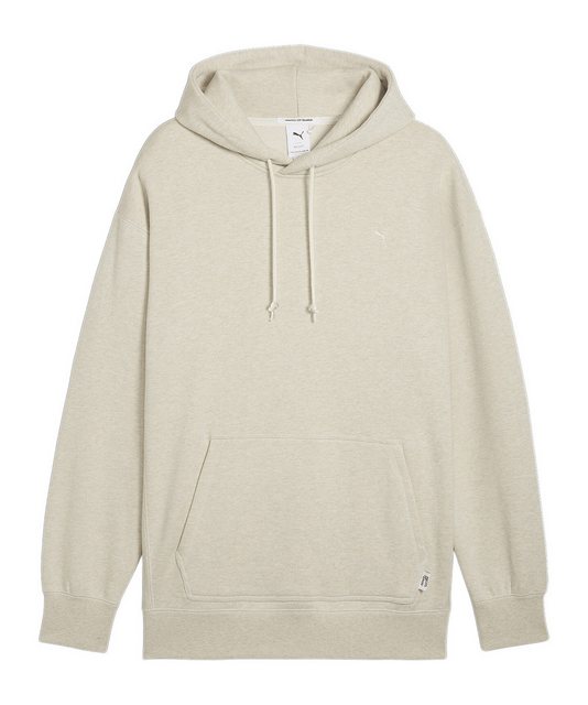 PUMA Sweatshirt MMQ Hoody Beige Baumwolle günstig online kaufen