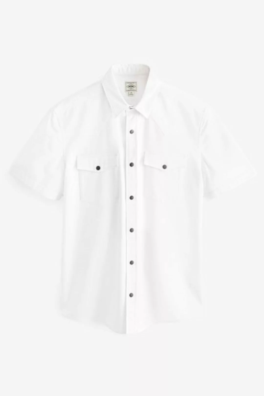 Next Kurzarmhemd Strukturiertes Kurzarmhemd mit zwei Taschen (1-tlg) günstig online kaufen