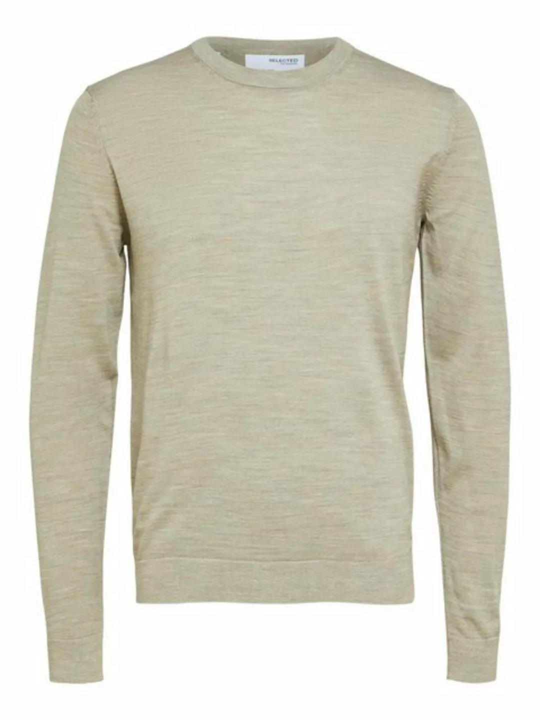 SELECTED HOMME Strickpullover Merinowolle Pullover (1-tlg) günstig online kaufen