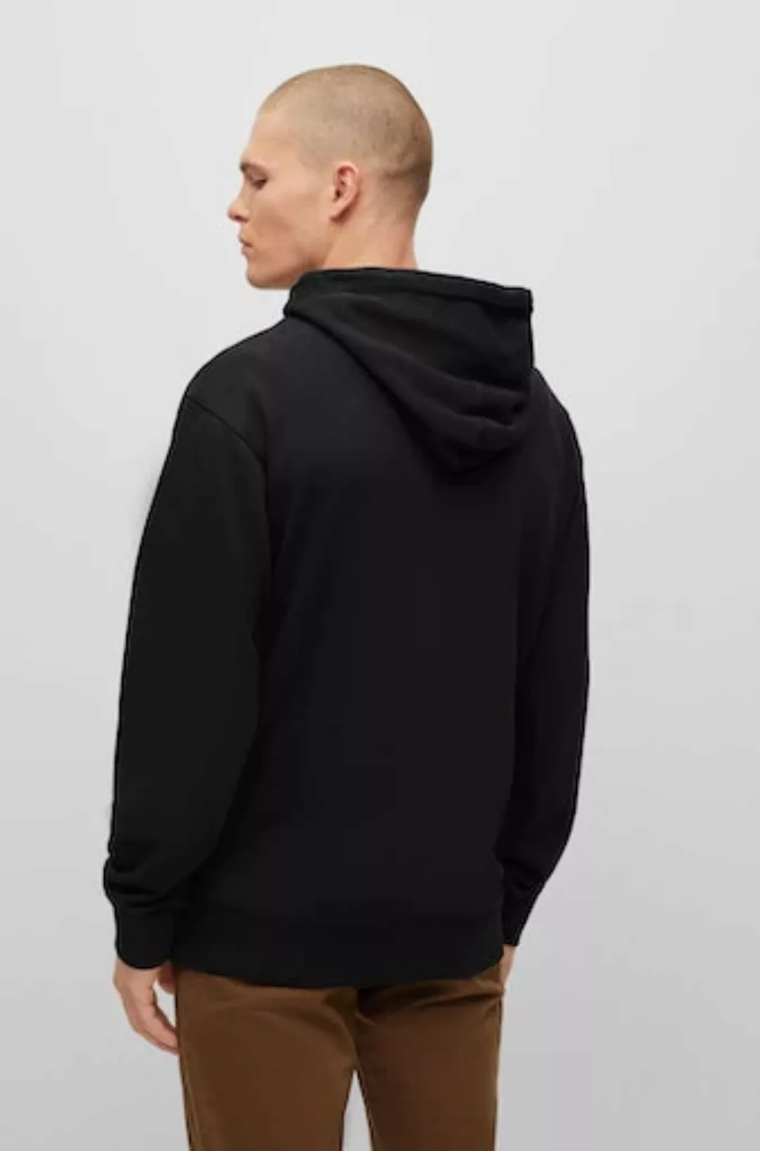 BOSS ORANGE Kapuzensweatshirt Wefadehoody (1-tlg) mit Overlocknähten günstig online kaufen