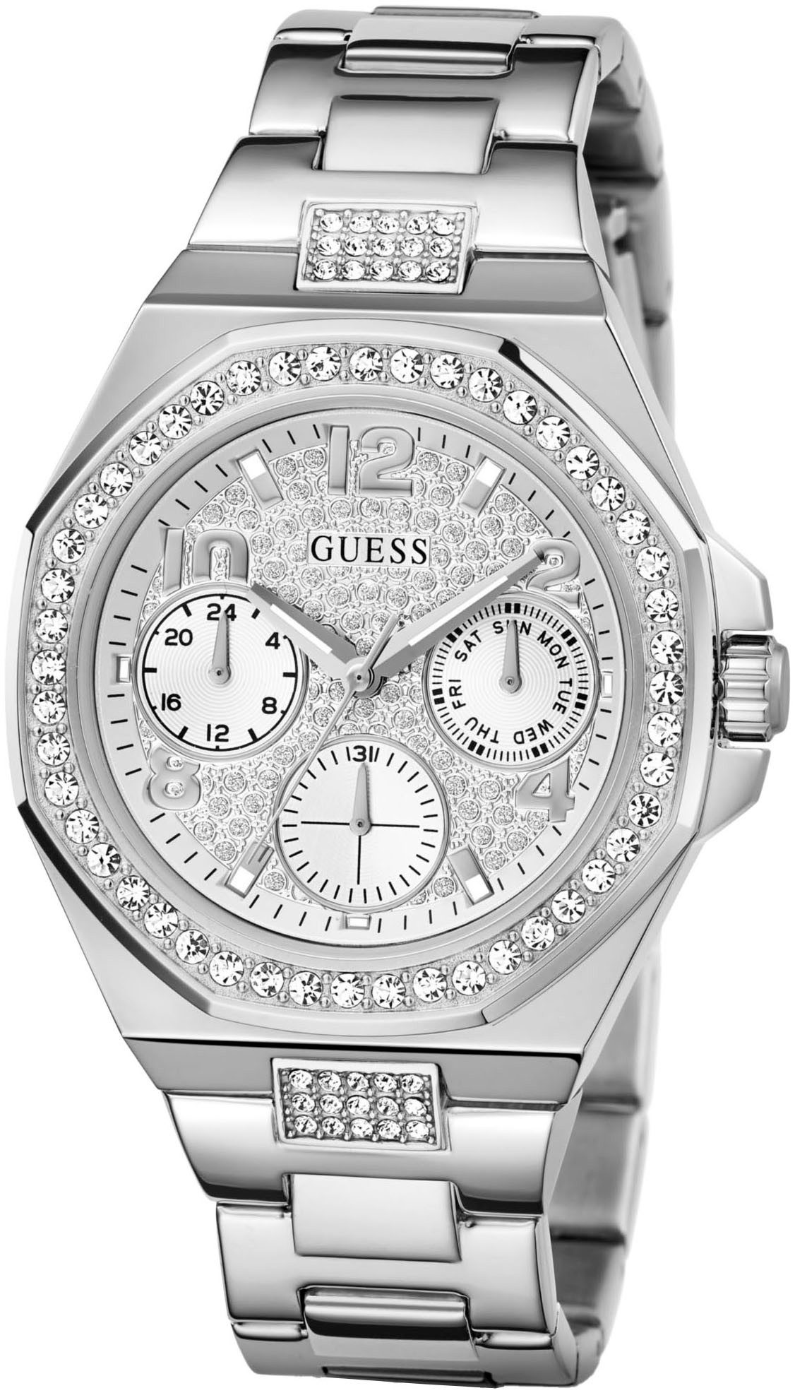 Guess Multifunktionsuhr LADY EMPIRE GW0777L1, Quarzuhr, günstig online kaufen