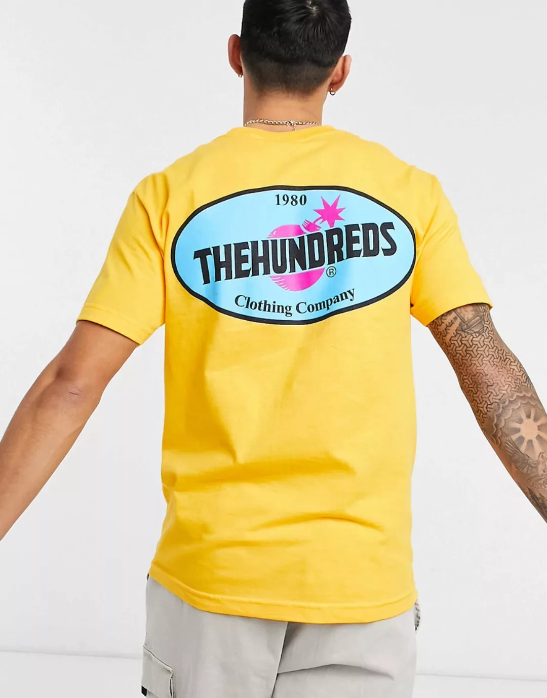 The Hundreds - Slick - T-Shirt in Gelb günstig online kaufen