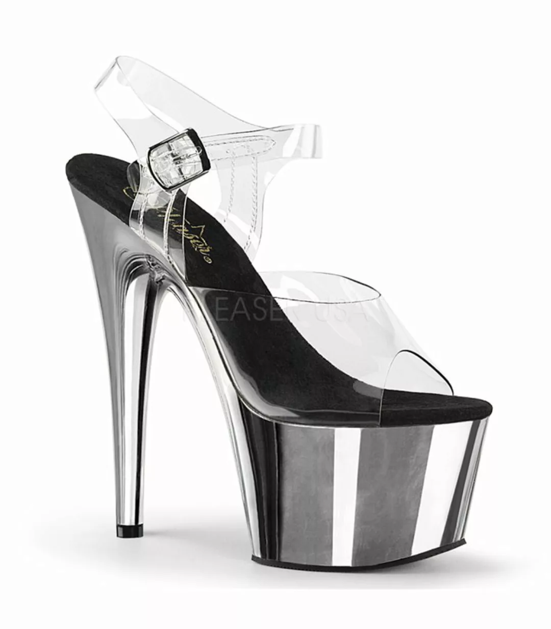 Plateau High Heels ADORE-708 - Silber (Schuhgröße: EUR 41) günstig online kaufen