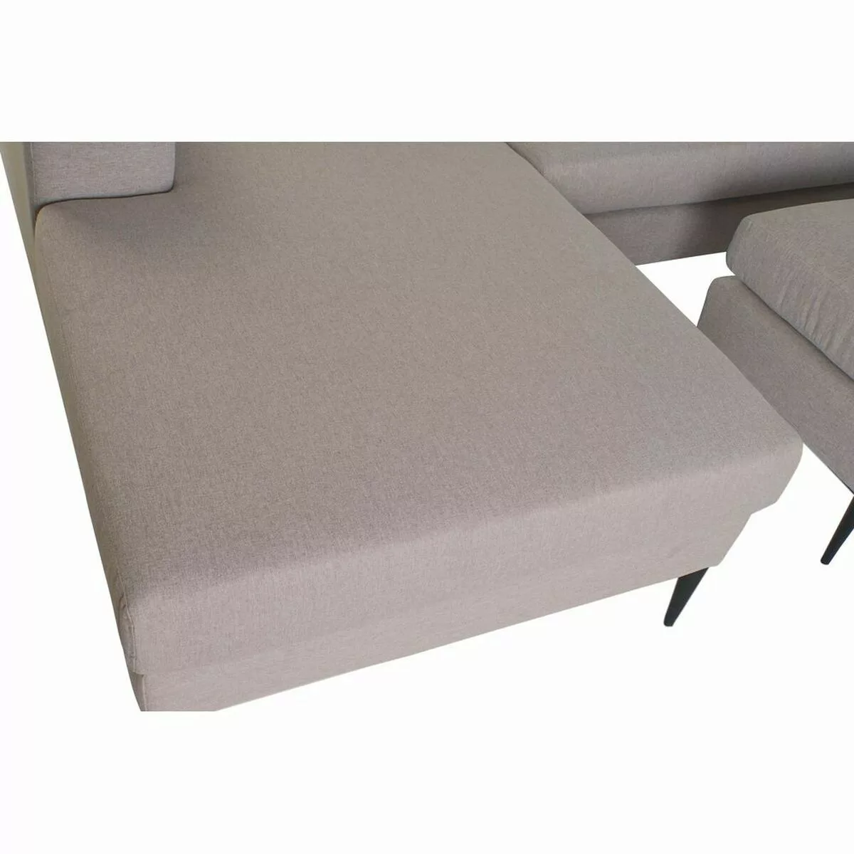 Chaise Longue Dkd Home Decor Polyester Metall Dunkelgrau (240 X 160 X 85 Cm günstig online kaufen