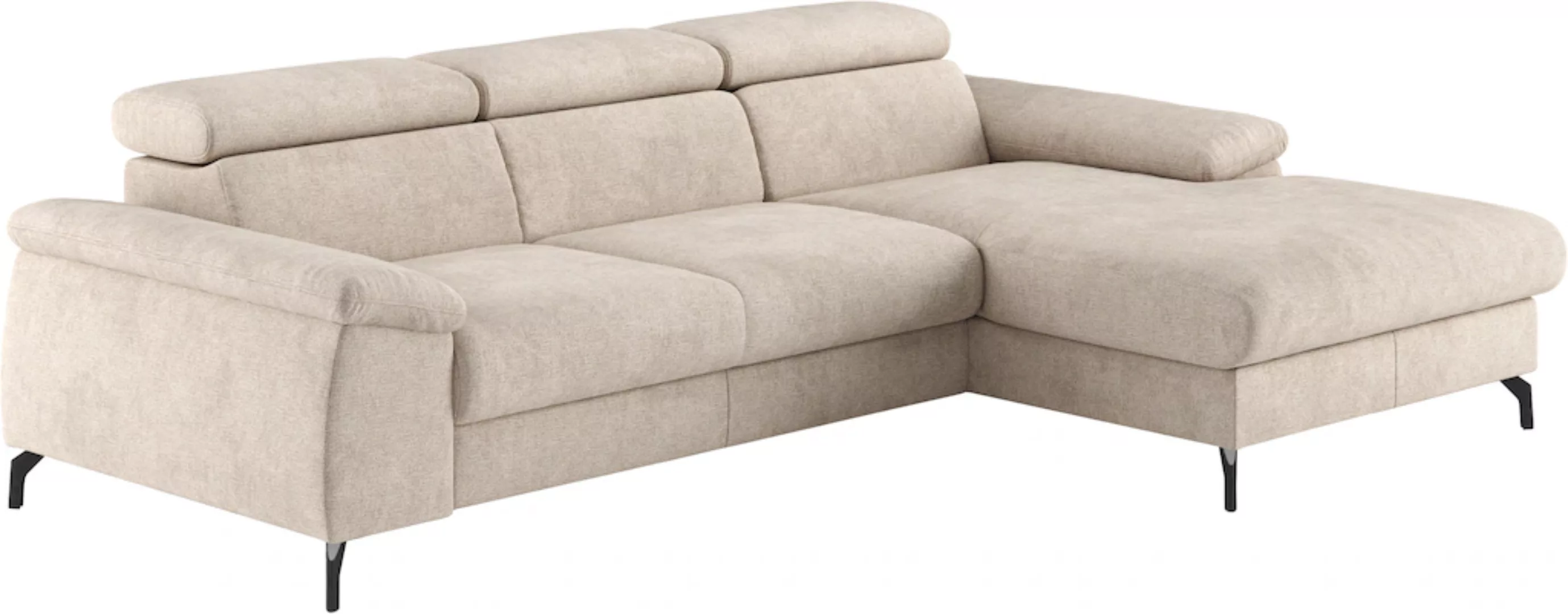 COTTA Ecksofa "Kitty L-Form", Modern, L-Form, Bodenfreiheit 12,5 cm günstig online kaufen