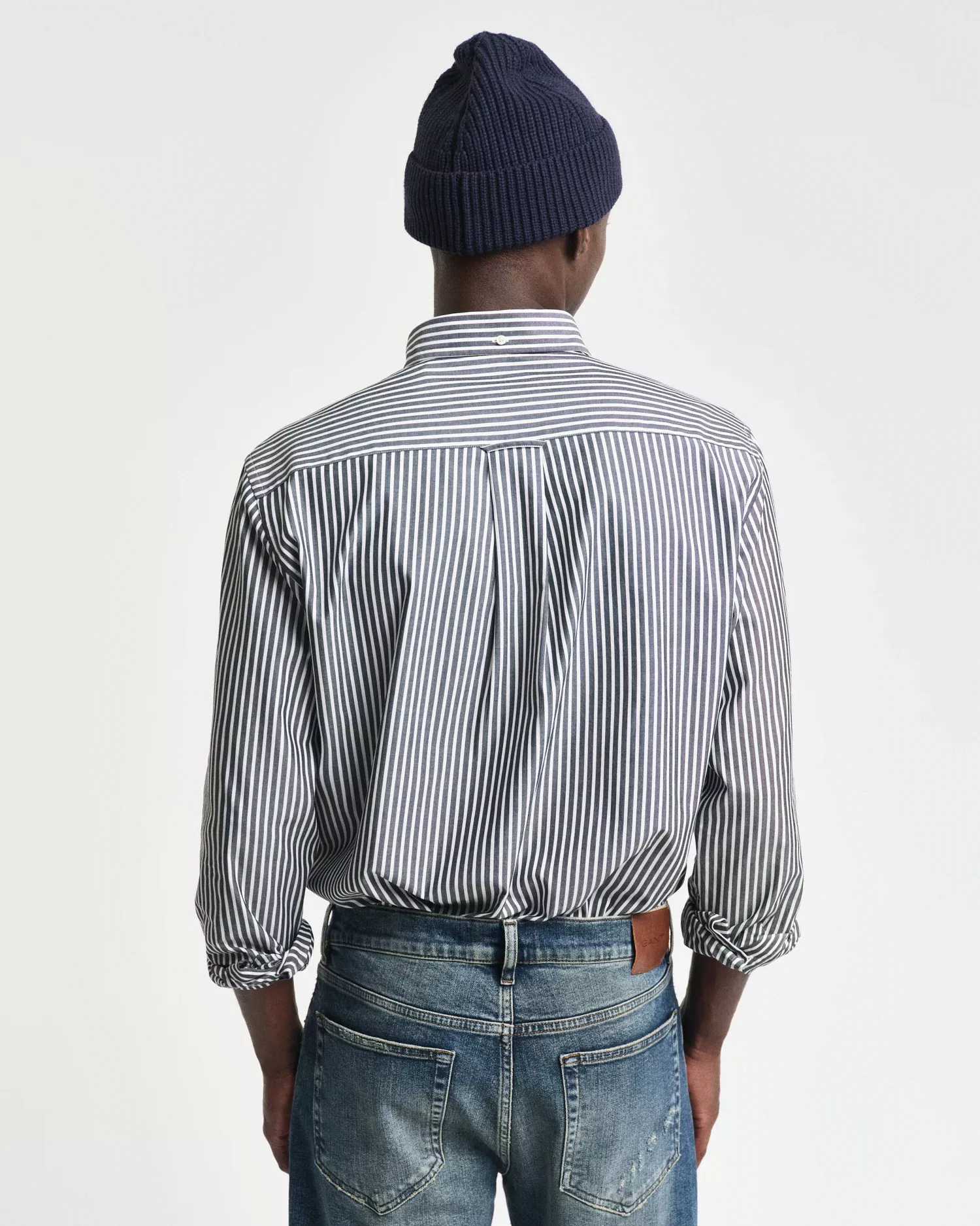 Gant Langarmhemd REG POPLIN STRIPE SHIRT günstig online kaufen