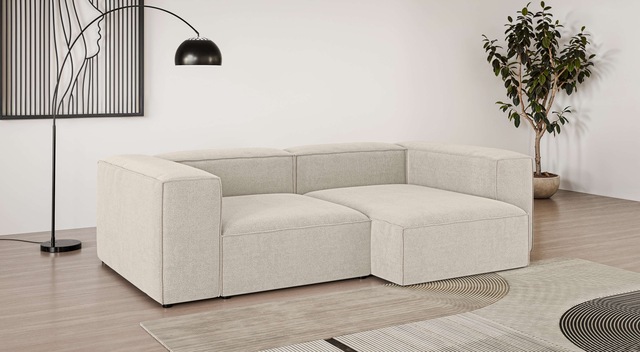 INOSIGN Ecksofa »XL HAILY L-Form, Modularsofa extra tief, Maße B/T/H: 260/1 günstig online kaufen