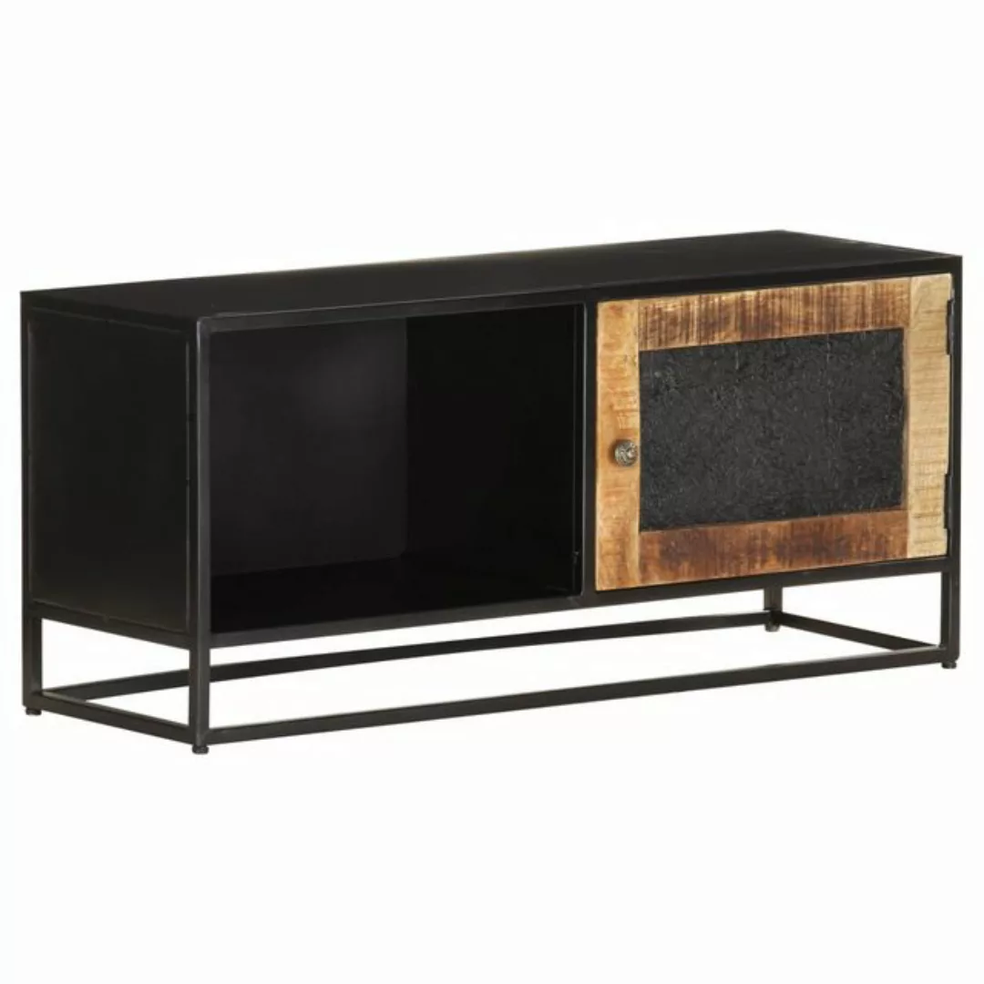 Tv-schrank 90x30x40 Cm Raues Mangoholz günstig online kaufen