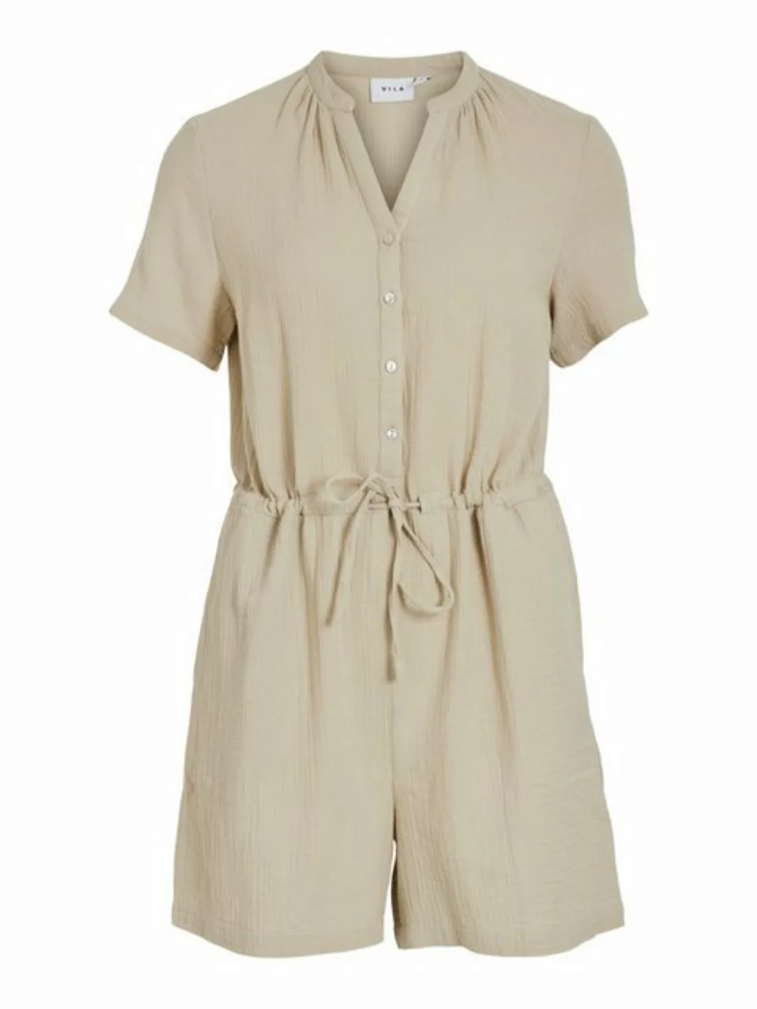 Vila Dehnbund-Hose VILANIA S/S V-NECK PLAYSUIT günstig online kaufen