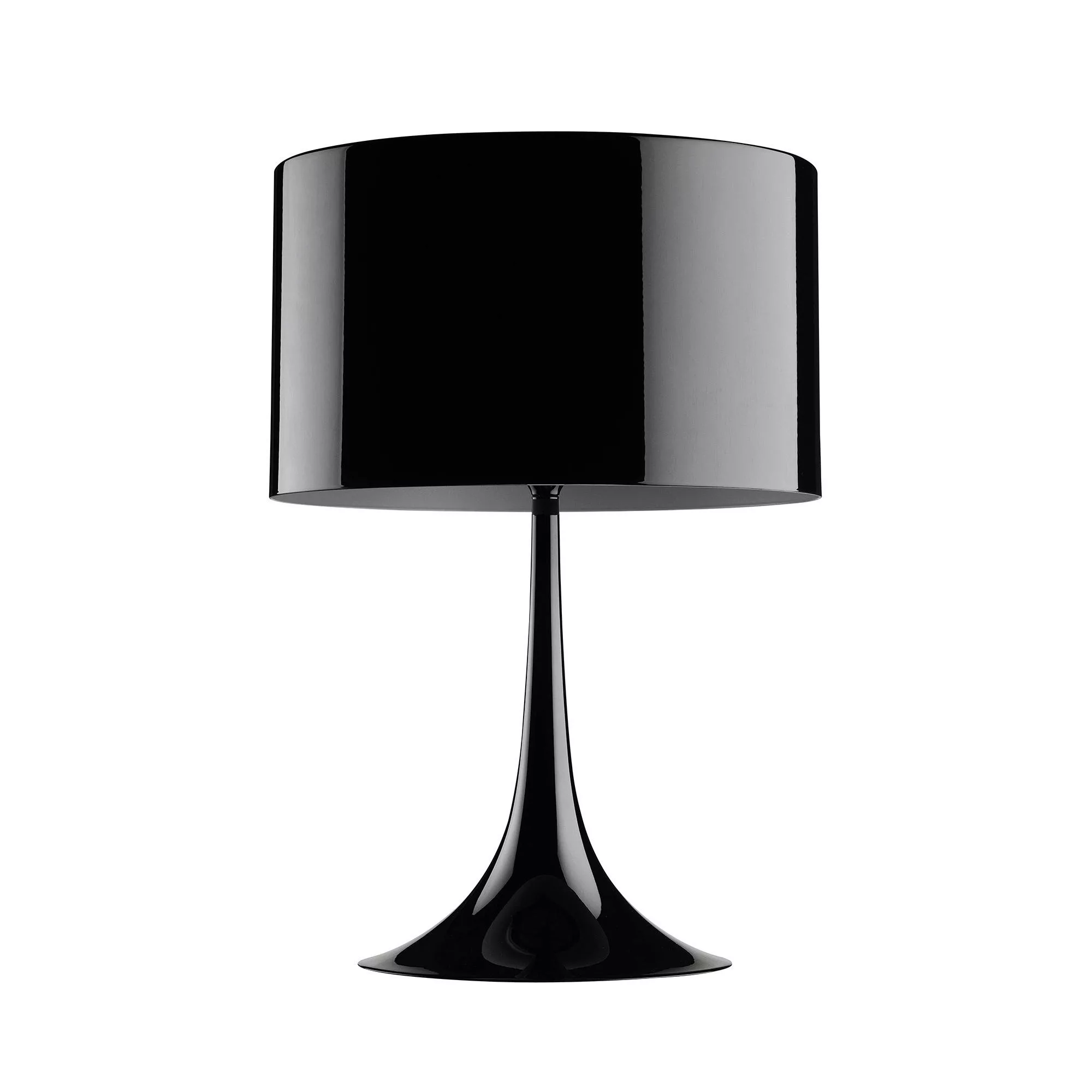 FLOS Spun Light T2 - schwarze Tischleuchte günstig online kaufen