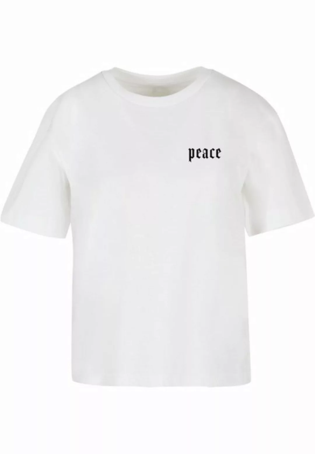 Miss Tee T-Shirt Miss Tee Damen Girls Peace Hand Tee (1-tlg) günstig online kaufen