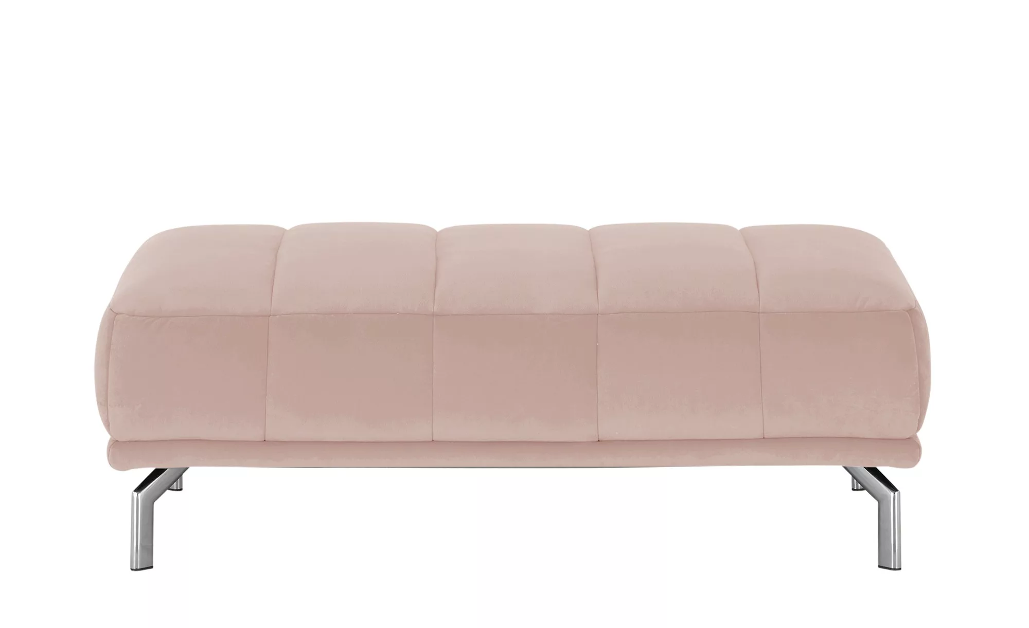 Lounge Collection XXL-Hocker  Sarina ¦ rosa/pink ¦ Maße (cm): B: 127 H: 43 günstig online kaufen