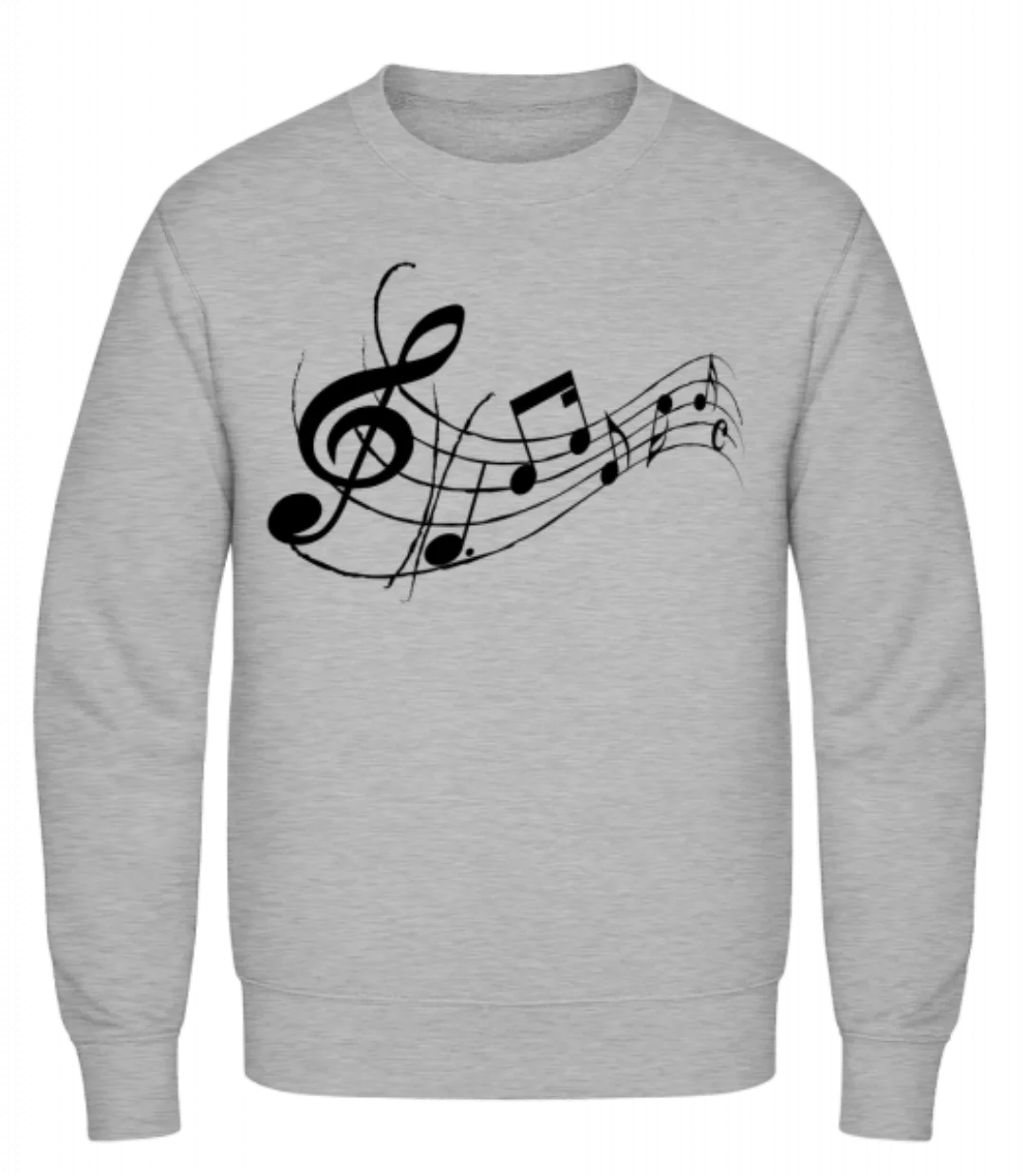 Music Notes Black · Männer Pullover günstig online kaufen