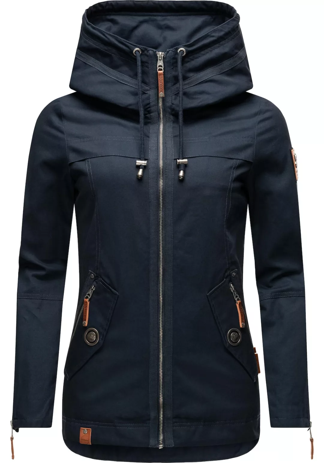 Navahoo Outdoorjacke "Wekoo", mit Kapuze, moderner Damen Übergangsparka aus günstig online kaufen