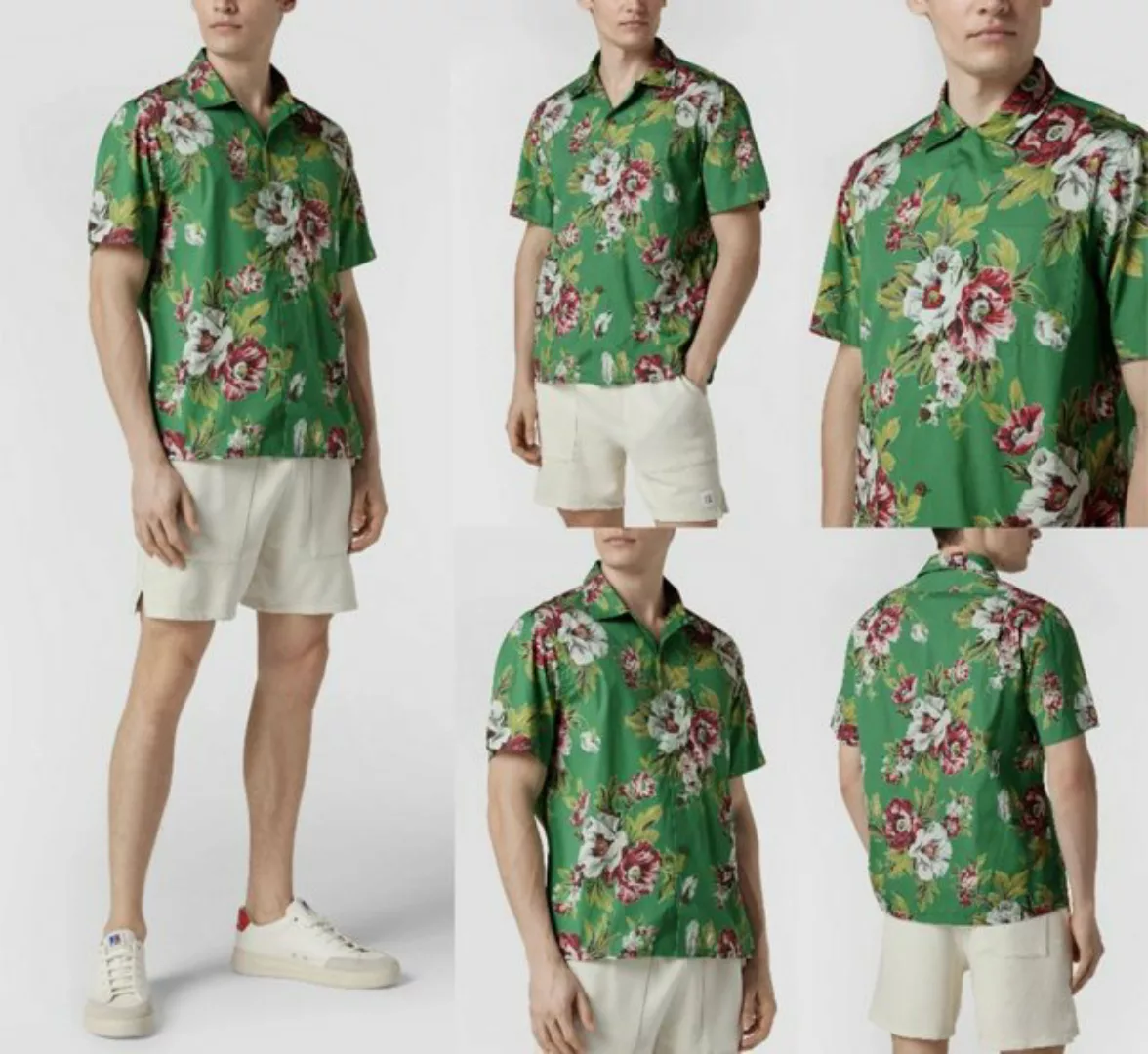 Ralph Lauren Langarmhemd POLO RALPH LAUREN Floral Lafayette Camp Shirt Loos günstig online kaufen
