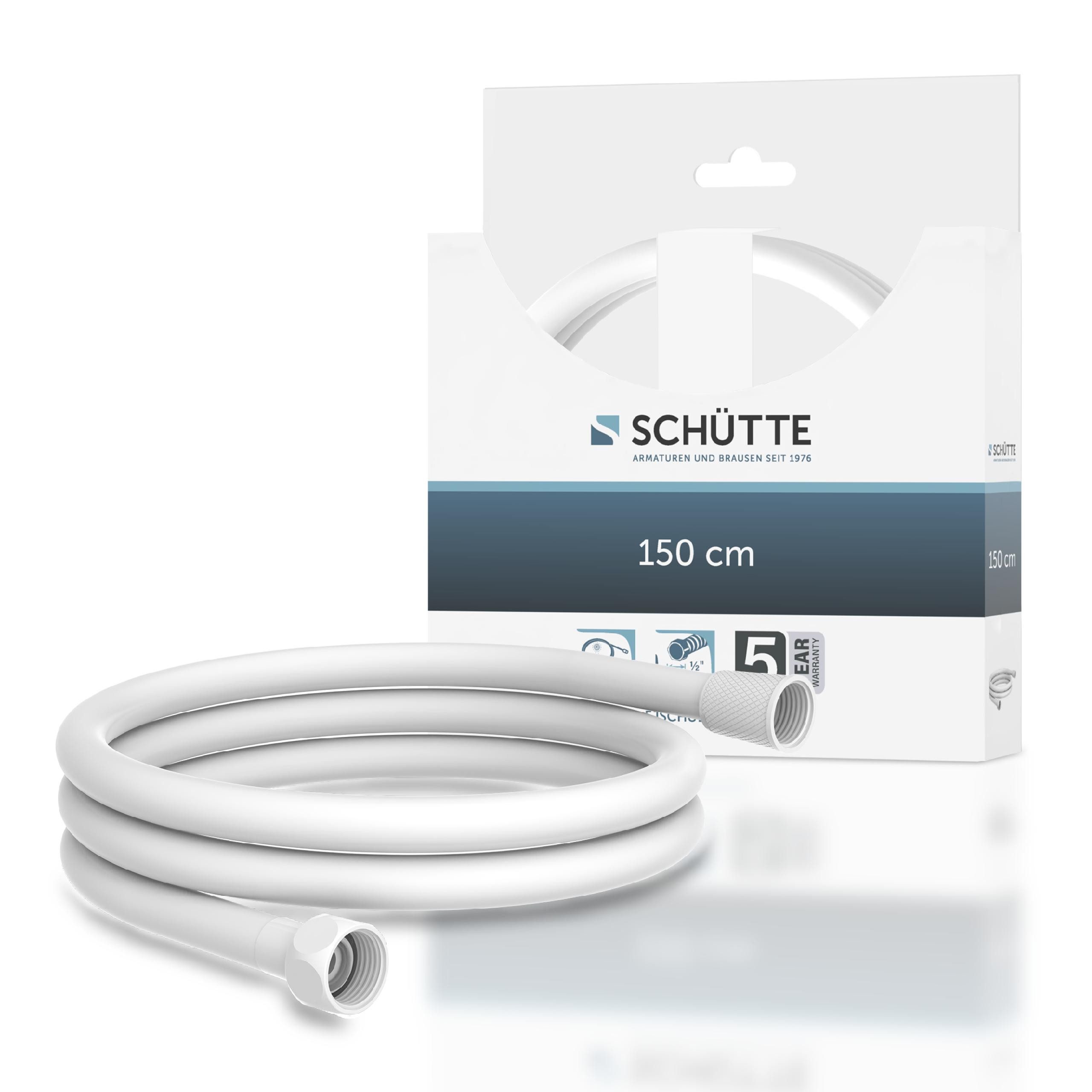 Schütte Brauseschlauch, 150 cm, inkl. Wasserspardichtung günstig online kaufen
