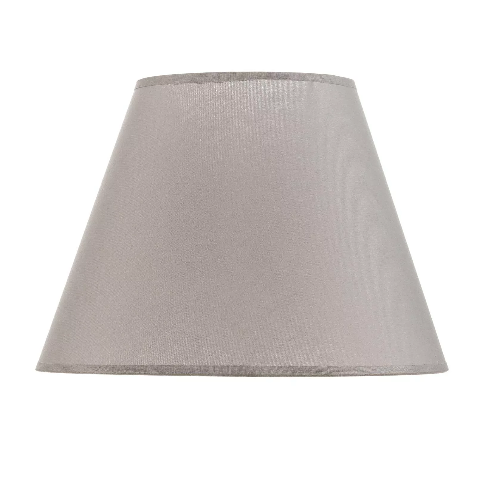 Lampenschirm Sofia Höhe 21 cm, grau/weiß günstig online kaufen