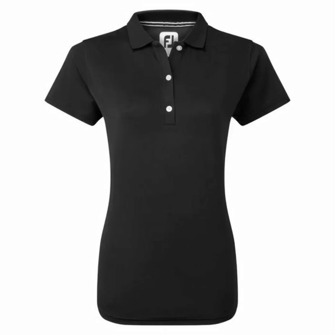 FOOTJOY Poloshirt FootJoy Polohemd Pique Solid Stretch Schwarz Damen EU S günstig online kaufen