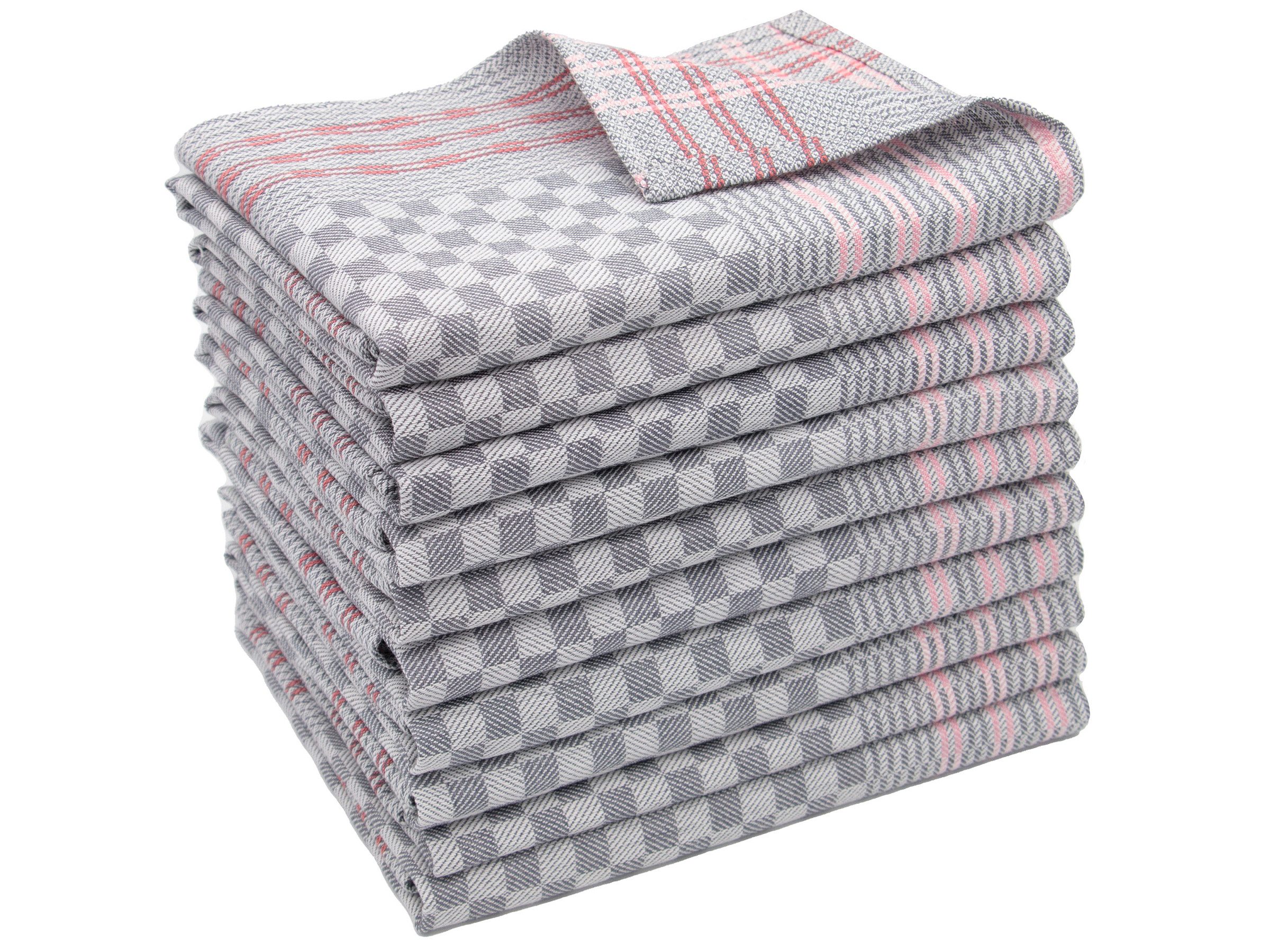 ZOLLNER Geschirrtuch, (Spar-Set, 10-tlg), langlebig, saugstark, günstig online kaufen