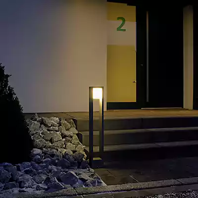 Albert Leuchten 2252 Pollerleuchte LED, silber günstig online kaufen
