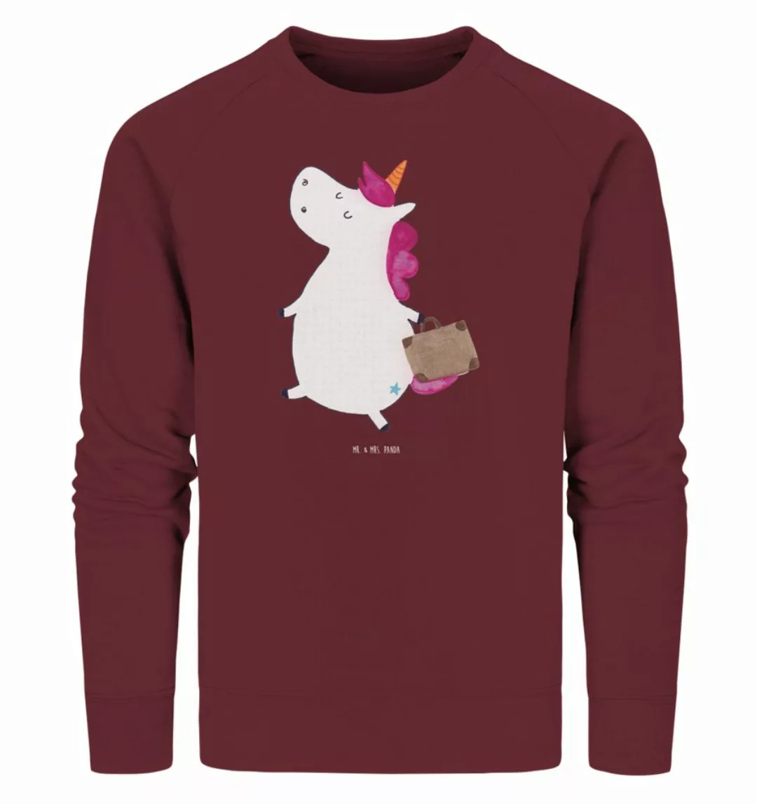 Mr. & Mrs. Panda Longpullover Größe XXL Einhorn Koffer - Burgundy - Geschen günstig online kaufen