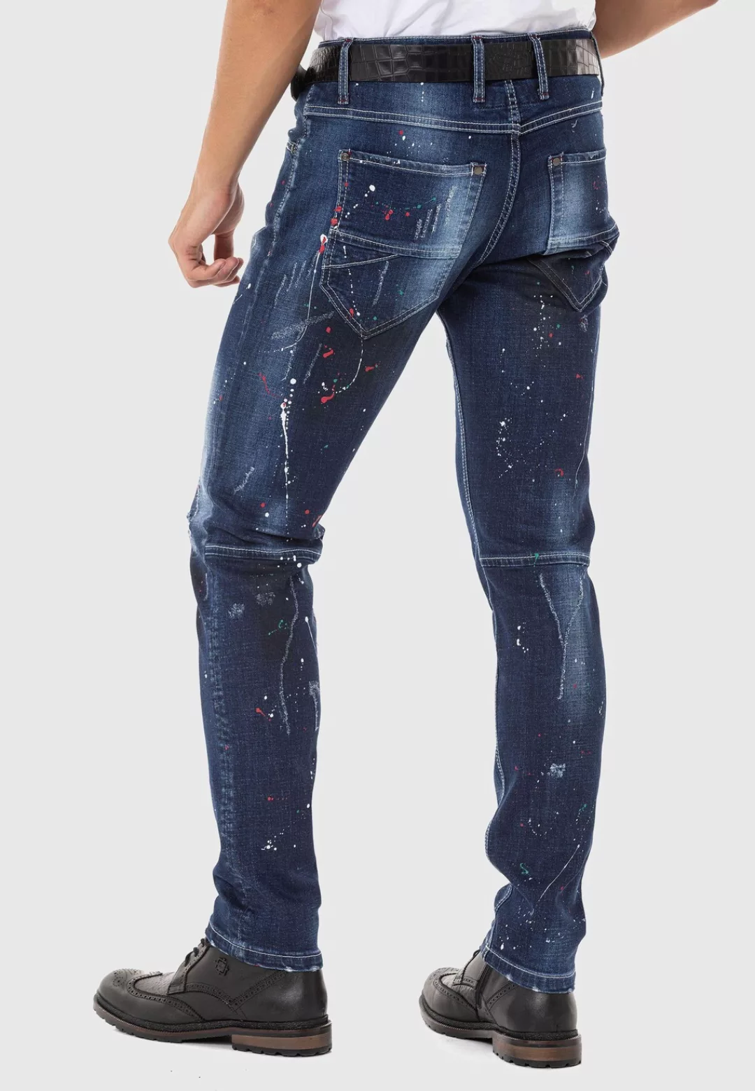 Cipo & Baxx 5-Pocket-Jeans "Jeans", mit modischen Details günstig online kaufen