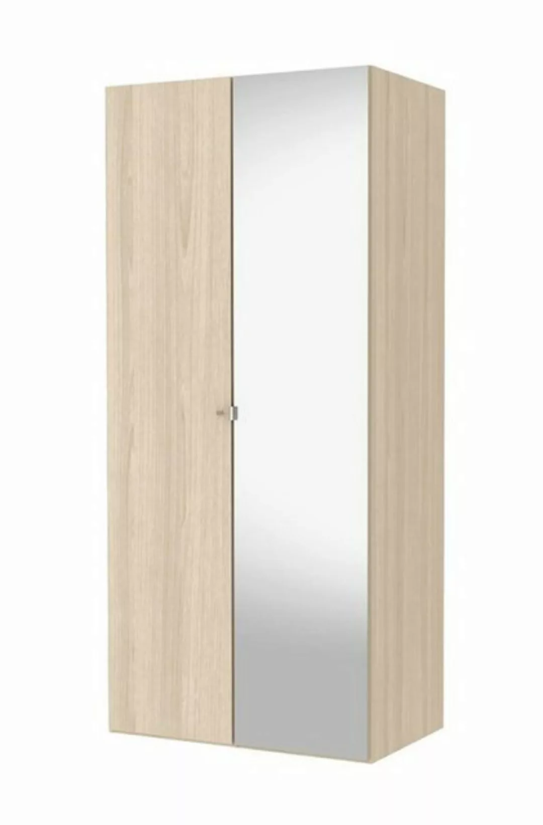 ebuy24 Kleiderschrank Saskia Kleiderschrank A 1 Spiegeltür und 1 Tür. Ei (1 günstig online kaufen