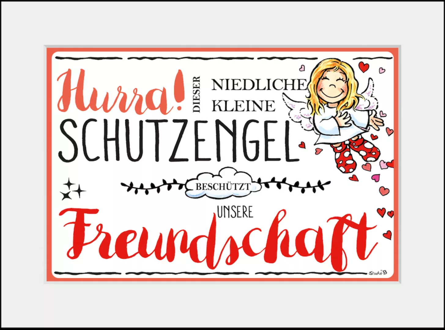 queence Bild "Schutzengel Freundschaft", Engel, (1 St.) günstig online kaufen