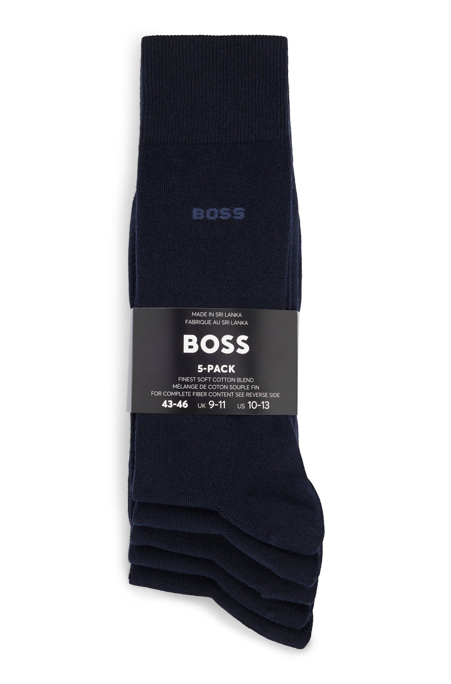 BOSS Businesssocken 5P RS Uni Col günstig online kaufen