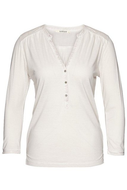 wunderwerk Kurzarmbluse Henley blouse 3/4 m.t. günstig online kaufen