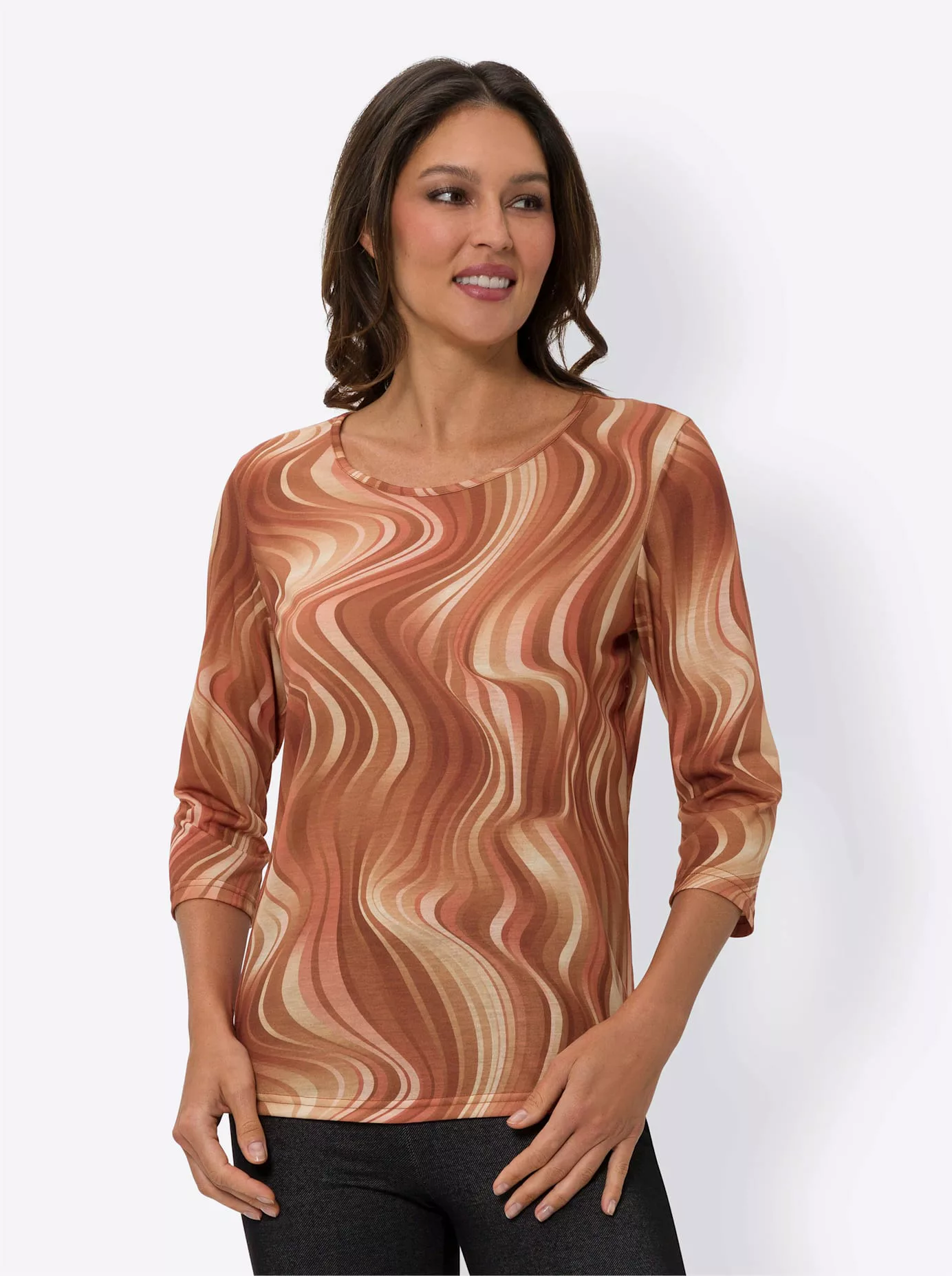 Classic Basics Langarmshirt "Rundhals-Shirt", (1 tlg.) günstig online kaufen