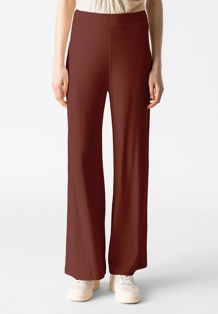 Les Lunes Stoffhose MICHELLE Rib Pants Wide Leg LENZING™ ECOVERO™ Viskose, günstig online kaufen