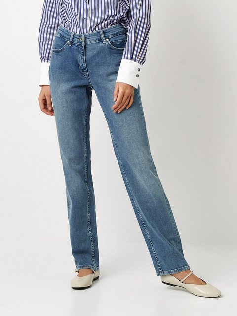 TONI 5-Pocket-Jeans Honey mit Waschung günstig online kaufen