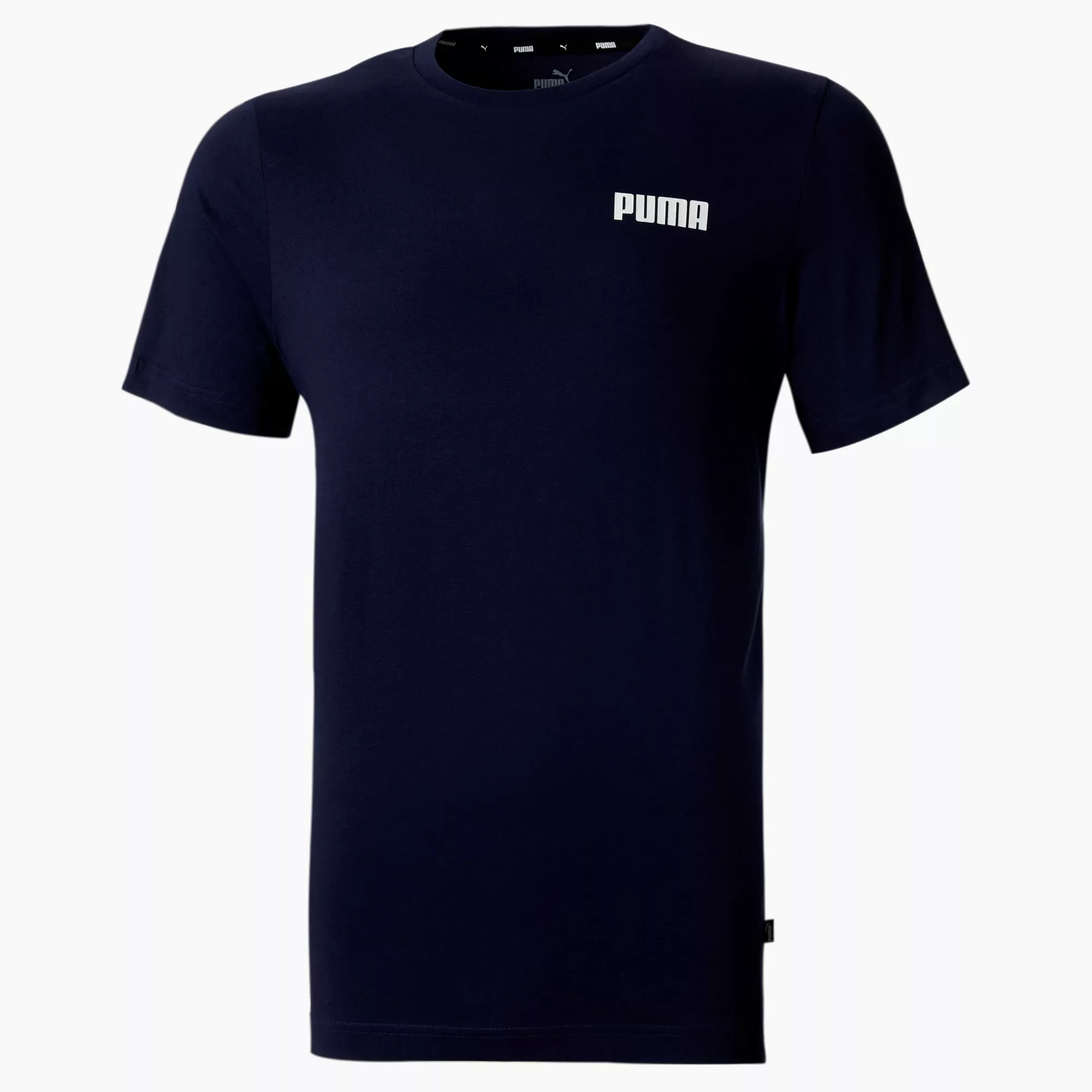 PUMA Essentials Small Logo Herren T-Shirt | Mit Aucun | Blau | Größe: S günstig online kaufen