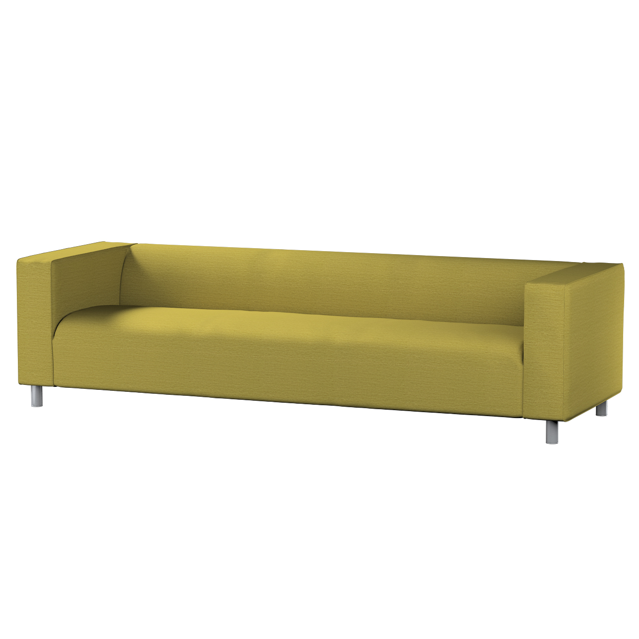 Bezug für Klippan 4-Sitzer Sofa, grün, Bezug für Klippan 4-Sitzer, Chenille günstig online kaufen