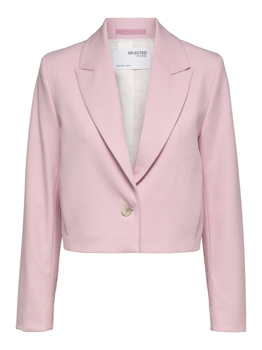 SELECTED Kurzer Blazer Damen Pink günstig online kaufen