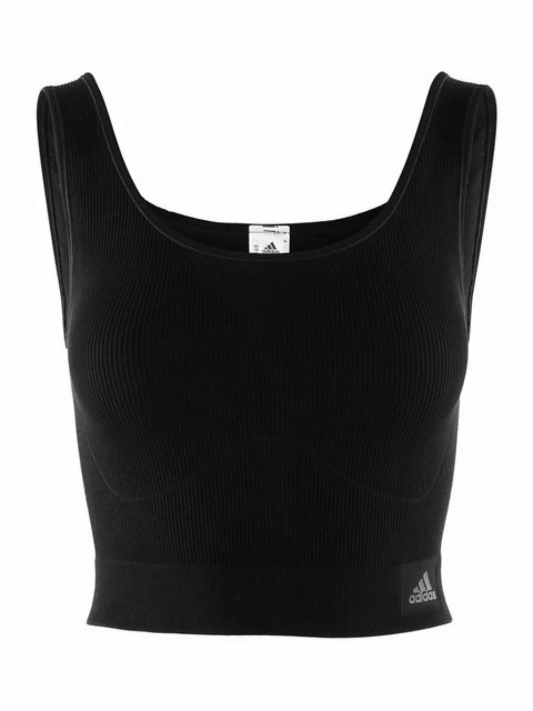 adidas Sportswear Unterhemd "Cropped Top", Nahtloser Stretch günstig online kaufen