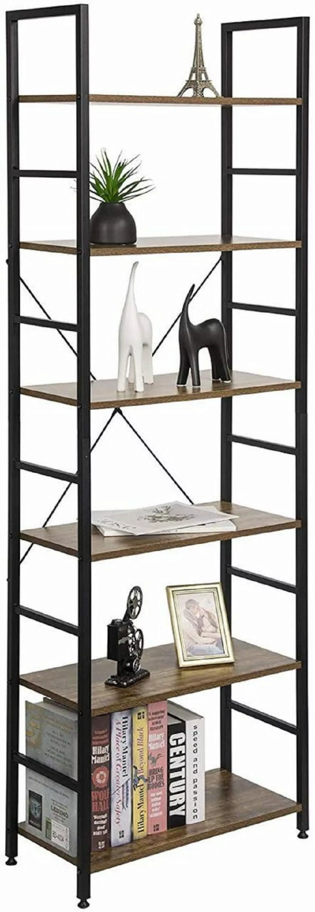 EUGAD Bücherregal, 1-tlg., Standregal, Küchenregal, 6 günstig online kaufen